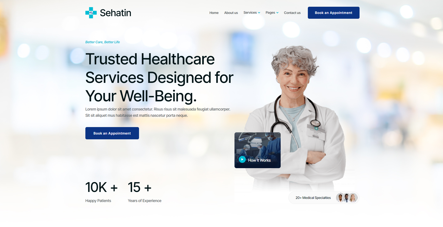 Salón de belleza moderno